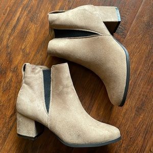 Suede Booties
